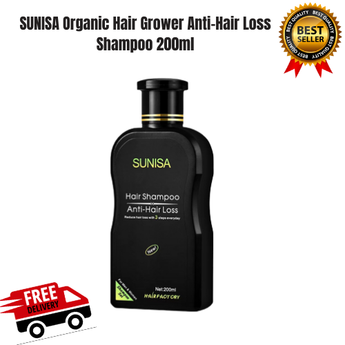 Sunisa Organic Hair Grower Anti Hair Loss Shampoo 200ml Lazada Ph 5661