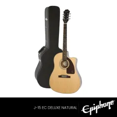 Epiphone J-15 EC Deluxe Vintage Sunburst Acoustic Electric Guitar