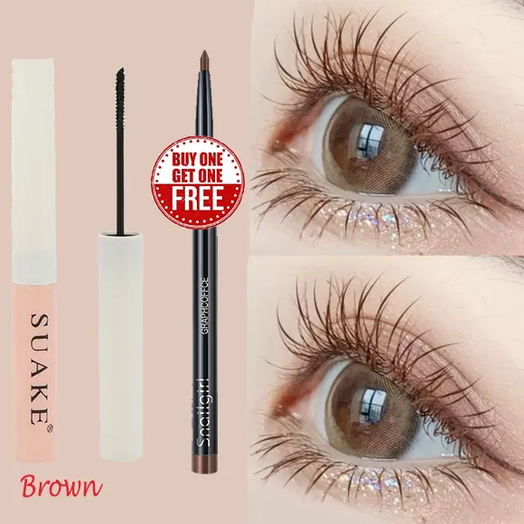 【Buy 1 Get 1 Free】Waterproof Mascara Thick Pull Long Curl Eyelashes