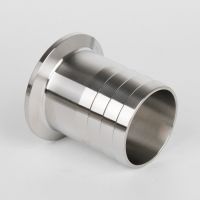 ☃◇ CompleteSizes 6MM-76MM Stainless Steel SS304 Sanitary Hose Barb Pipe Fitting Ferrule OD 50.5mm-76mm fit 1.5 3 Tri Clamp