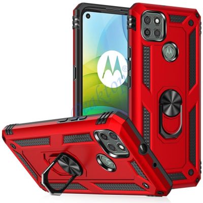 「Enjoy electronic」 for Moto G9 Power Case for Phone Moto G 9 Power Case Shockproof Armor Rugged Military Protective Car Holder Magnetic Cover