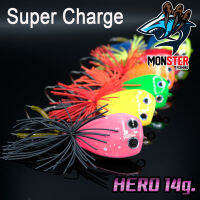 เหยื่อตกปลา กบกระโดด HERO 14 g. By SUPER CHARGE