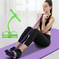 hang qiao shop Sport Fitness Equipment Multi-purpose Pedal Exerciser Sit-ups Tummy Action Resistance Bands Yoga Pull Rope Waist Ab Exercise