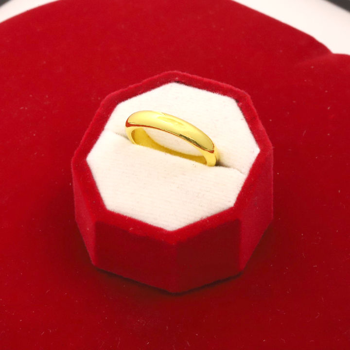 แหวนทอง-แหวนหุ้มทอง-ไม่ลอกไม่ดำ-แหวน-1บาท-แหวนลายทองเกลี้ยง-แหวนทองปลอม-ทองเหมือนแท้-ทองโคลนนิ่ง