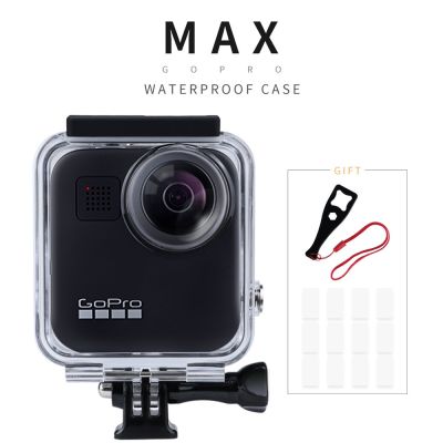 เคสกันน้ำ GoPro Max Waterproof Housing Shell Protective Cover Box Case ดำน้ำได้ลึก 45 m