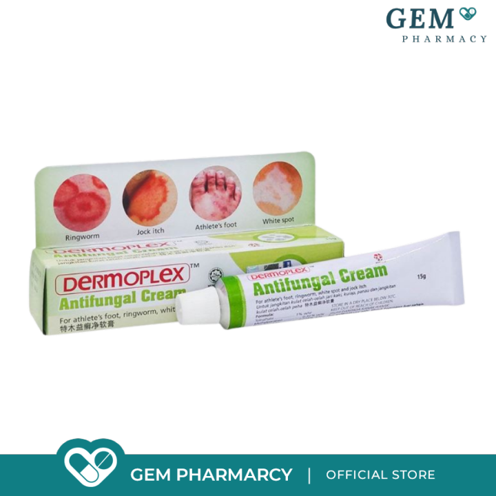 Dermoplex Antifungal Cream 15g ( exp 01/2025) Lazada