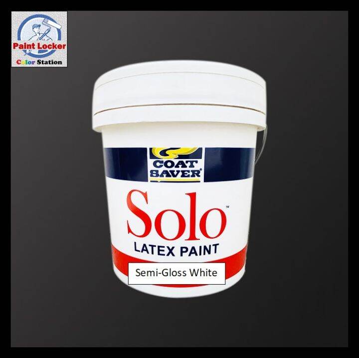 CoatSaver Solo Semi Gloss Latex White Lazada PH
