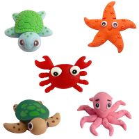 【CW】♙❁  Under The Sea Birthday Decorations Turtle starfish crab Animals Toppers Supplies