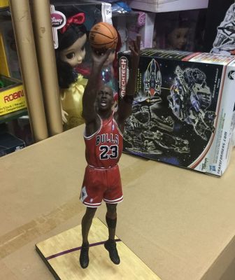 Basketball Player Jordan 1998 Flnals Winning Lost Shot PVC Action Figure Model Toy Doll Gift 21cm