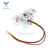 DC 5V 12V DN15 Water Flow Sensor water Flow Meter Plastic Measurement Hall Flow Sensor Indicator G1/2 inch Copper Transparent