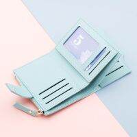 Women Wallet Black Blue/pink Short Female Purse 15 Bits + 2 Big Position Fashion Card Holder Wallet 2023 Credit Card Holder Case Wallets