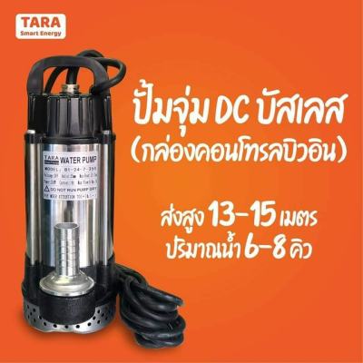 ปั๊มไดโว่ ปั้มจุ่ม มอเตอร์บัสเลส (24V 350W)