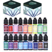 18 สี/ชุดเรซิ่น Pigment Liquid Colorant สำหรับ DIY เทียนสบู่สี Dye Casting วัสดุแม่พิมพ์ Handmade Craft ทำ Pigment-vn4958570