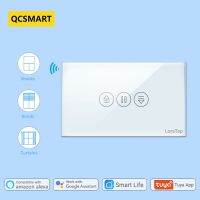 Tuya สวิตช์ผ้าม่าน Wifi อัจฉริยะสำหรับเครื่องตาบอดไฟฟ้า,สำหรับเครื่องม้วนชัตเตอร์ Google Home House Alexa Echo ควบคุมด้วยเสียง Diy