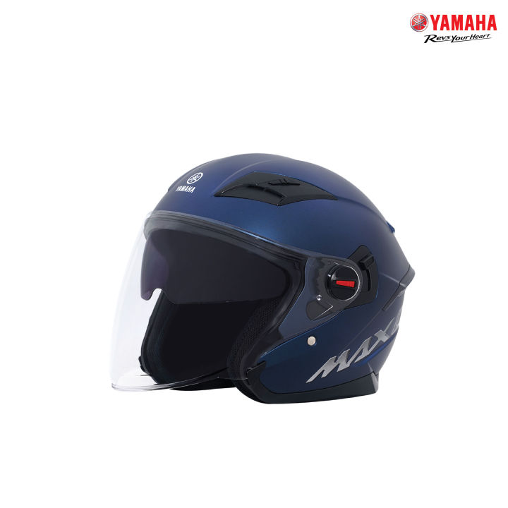 yamaha-หมวกกันน็อกเต็มใบเปิดหน้า-max-series-สีแดง-สีดำ-สีเทา-สีน้ำเงิน