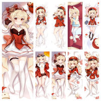 Anime Game Genshin Impact Klee Dakimakura DIY Customized Pillowcase Hugging Body Pillow Case Home Bedding Cushion Pillow Cover