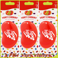 Jelly Belly air freshener  กลิ่น very cherry เซ็ต 3 ชิ้น