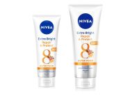 ( 180 / 320 มล )  NIVEA Extra Bright Repair and Protect SPF 50 180 / 320 ml . นีเวีย เอ็กซ์ตร้า ไบรท์ รีแพร์ แอนด์ โพรเทค เอสพีเอฟ50 เซรั่ม 180 / 320 มล