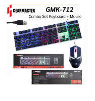 Gearmaster Combo ไฟสวย Keyboard +Mouse รุ่น gmk712 ราคาประหยัดคุ้มค่า