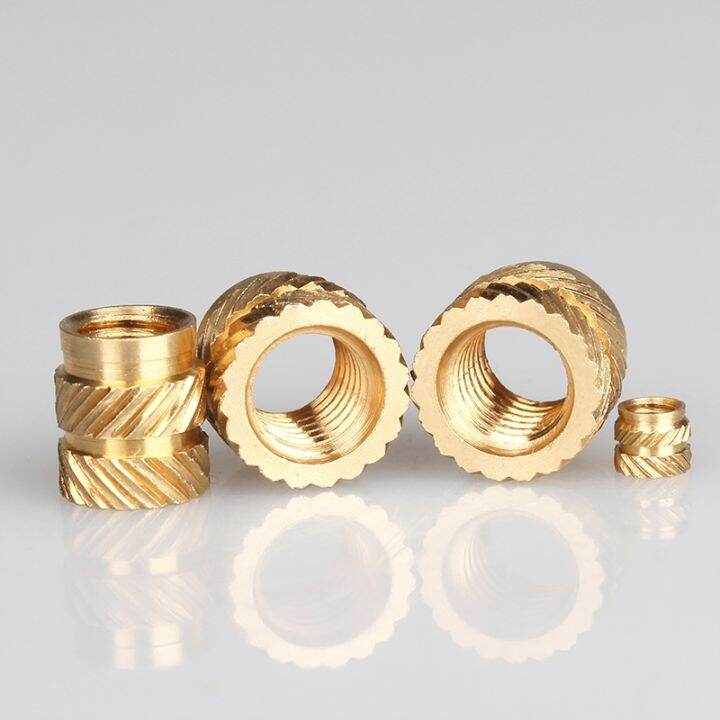 50 Stück Messing Wärmegewinde Einsätze - Für 3D-Drucker & Modellbau