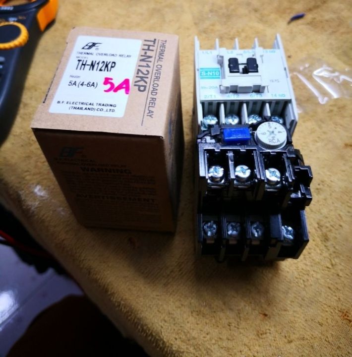 แมกเนติก-sn10-คอนแทคเตอร์-sn-10-magnetic-contactor-พร้อมโอเวอร์โหลด-thn-12-bf-เลือกampโอเวอร์โหลดได