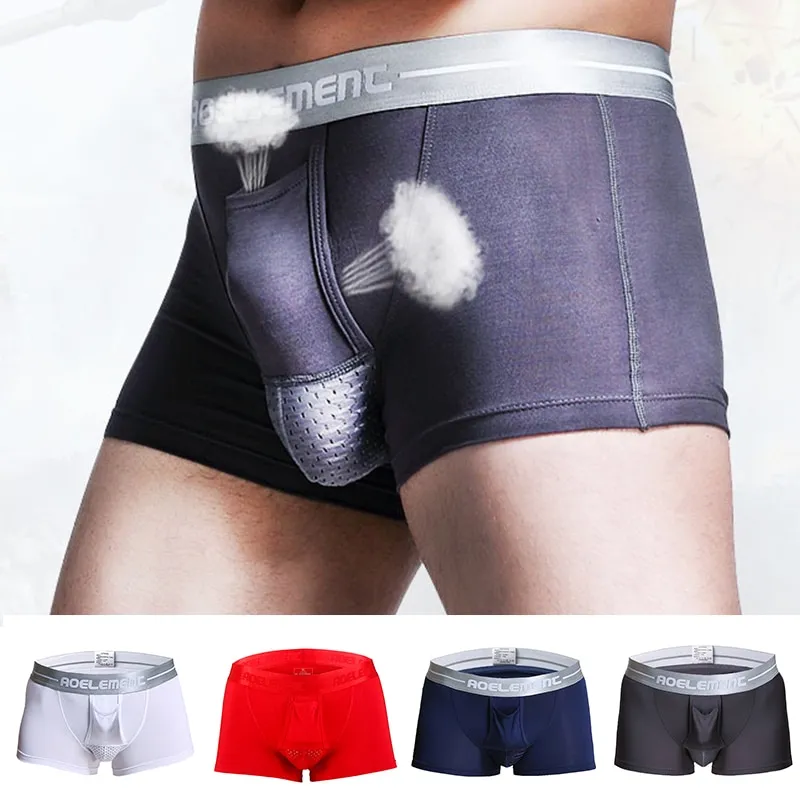 swgfh Men Panties Intimates Knickers Briefs Soft Comfortable Breathable Underwear  Scrotum Support Bag Underpanties