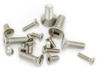 10PCS M3 M4 M5 M6 Stainless Steel Flat Head Screw Countersunk Hex Socket Cap Bolt Countersink Bolts