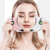 Electric Guasha Scraper Board Microcurrent Face Massager Wrinkle Face Lift Device Gua Sha Plate Facial Lifting Firming Skin Care