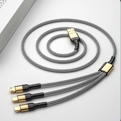 【cw】40W Durable id One For Three Data Cables Super Fast Charging And Flash Charging Three In One Data Cables ！