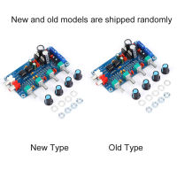 บอร์ดขยายเสียง NE5532 12V-18V คู่ควบคุมระดับเสียงเครื่องขยายเสียงสเตอริโอ HIFI เบสปานกลางเสียงแหลม4ช่องสัญญาณ