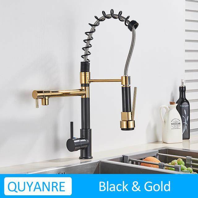 blackend-spring-kitchen-faucet-pull-out-side-sprayer-dual-spout-single-handle-mixer-tap-sink-faucet-360-rotation-kitchen-faucets