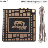 DIATONE MAMBA Soldering Practice Board 49X49X1.6mm for FPV Beginner New Pilots Improving Soldering Level DIY Parts Electrical Circuitry Parts