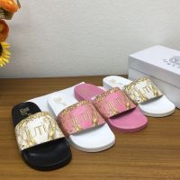 2023 VersaceˉSummer New Lightweight Sandals Letter Outwear Printed Fashion Casual Beach Shoes