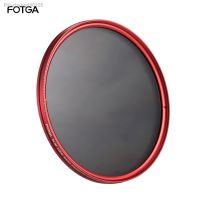 FOTGA 58mm 62mm 67mm 72mm 77mm 82mm Slim ND Fader Variable Filter Neutral Density ND2 to ND400 Red for Canon Nikon DSLR Camera