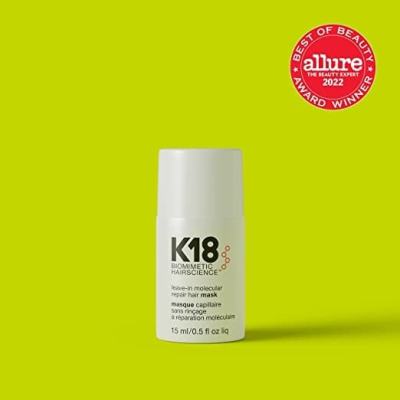 ของแท้ขนาด 15 ml K18 HAIR LEAVE-IN MOLECULAR REPAIR HAIR MASK 15 ml ของแท้