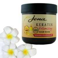 Jena Keratin Volumizing Hair Mask 500 ml. จีน่า เคราติน วอลลุ่มไมซิ่ง แฮร์ มาส์ก (สำหรับผมเสียมาก) 500 มล.