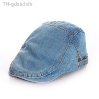 ❁✗☋ Kids Beret Hat Boys Toddler Baby Cabbie Children Denim Flat Cap Adjustable