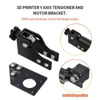 DIY 3D Printer Parts 2040 Profile Y-axis Synchronous Belt Tensioner Y Axis Motor Bracket Fixed Mount Plate Spare Kit For Ender3