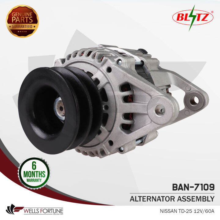 Nissan Td 25 Bd25 Frontier Qd32 12v 60a Blitz Alternator Assembly 6 Months Warranty Lazada Ph 3664