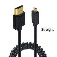 JUNSUNMAY 4K Micro HDMI บุรุษไปยัง HDMI 2.0V สายอะเดปเตอร์1.2M/1.8M/2.5M