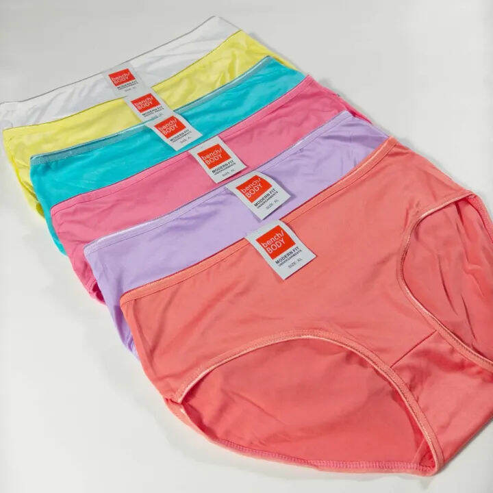 Plus Size Panty For Women 30 34 Big Size Full Panty 6Pcs Stretchable plus-size-panty-for-women-30-34-big-size-full-panty-6pcs-stretchable