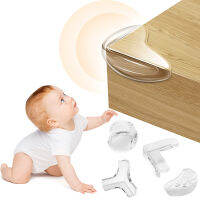 481216 Pack ตัวป้องกันมุมสำหรับเฟอร์นิเจอร์ซิลิโคนเด็ก &amp; Sharp Corners Baby Proofing Corner Guard กันชนขอบตาราง