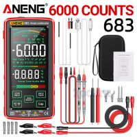 ANENG 683 Smart Digital Multimeter Touch Screen 6000 Counts AC/DC Ammeter Voltmeter Rechargeable Ohm Diode NCV Multimeter Tester