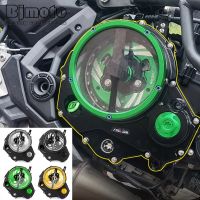 ✸◙ Clear Clutch Cover Engine Protector Guard Spring Retainer Pressure Plate For Kawasaki Ninja 650 Z650 Ninja650 2017-2022