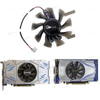 Yingchi ดั้งเดิม GTX630 650ti เสือ GTX730ทั่วไป740 750พัดลมการ์ดจอสีดำรับประกัน Gratis Ongkir หนึ่งปี