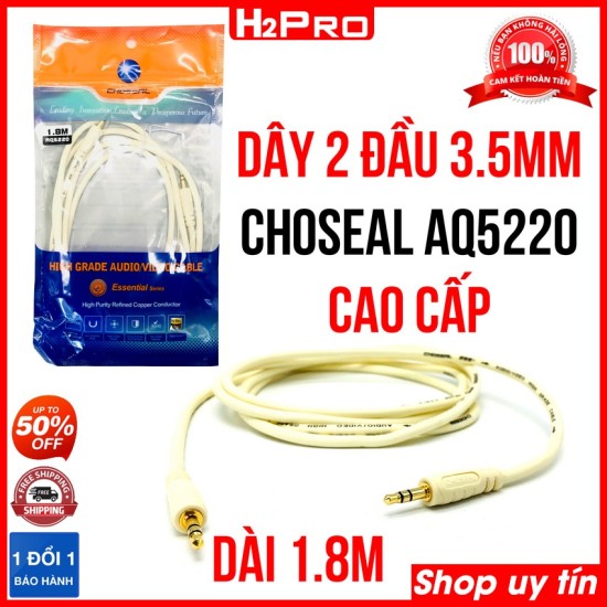 Dây 3.5 2 đầu choseal aq5220 h2pro chính hãng - ảnh sản phẩm 1