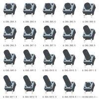 【hot】▬❀ 50/100pcs Momentary Tactile 6X6mm H 4.3/4.5/5/6/7/8/9/10/13mm 25mm 4Pin Mounting