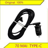 brand new 70 MAI for Xiaomi MIUI Car Smart Rearview Mirror Driving Recorder Charger 12V/24V Universal Cable TYPE C Interface Accessories