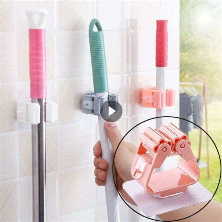 wall-mounted-mop-holder-organizer-brush-broom-hanger-storage-rack-storage-shelf-bathroom-suction-hanging-pipe-hook-kitchen-tools-picture-hangers-hooks