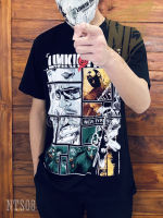 NTS 08 Linkin Park ROCK เสื้อยืด เสื้อวง เสื้อดำ สกรีนลายอย่างดี ผ้าหนานุ่ม ไม่หดไม่ย้วย NTS T SHIRT S M L XL XXL